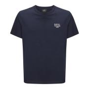 Standaard T-Shirt Rue Madame A.p.c. , Blue , Heren