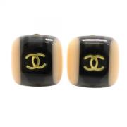 Pre-owned Plastic chanel-jewelry Chanel Vintage , Black , Dames