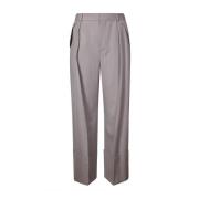 Wijde Pijp Omslagbroek Victoria Beckham , Gray , Dames