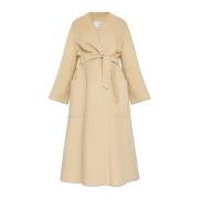 Jas Vezzose Max Mara , Beige , Dames