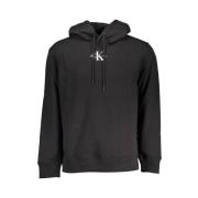 Geborduurde hoodie Calvin Klein , Black , Heren