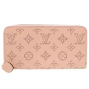 Pre-owned Leather wallets Louis Vuitton Vintage , Pink , Dames