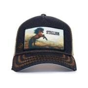 Nat Cowgirl Trucker Cap Goorin Bros , Black , Heren