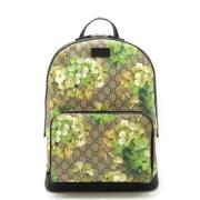 Pre-owned Canvas backpacks Gucci Vintage , Multicolor , Dames