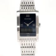 Pre-owned Stainless Steel watches Gucci Vintage , Gray , Dames