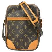 Pre-owned Canvas louis-vuitton-bags Louis Vuitton Vintage , Brown , Da...