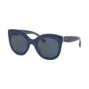 Blauwe Acetaat Zonnebril Ralph Lauren , Blue , Dames