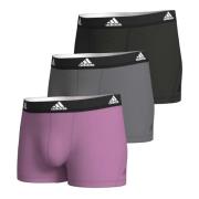 Actieve Flex Katoenen Boxers Pak Adidas , Multicolor , Heren