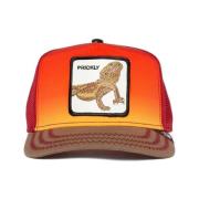 Oranje Hagedis Trucker Cap Goorin Bros , Orange , Heren