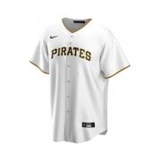 Witte Pirates Honkbalshirt Nike , White , Heren