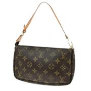 Pre-owned Canvas louis-vuitton-bags Louis Vuitton Vintage , Brown , Da...