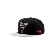 Zwarte Bulls Core Snapback Pet Mitchell & Ness , Black , Heren