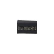 Zwarte Polyethyleen Handtas Lente/Zomer Collectie Love Moschino , Blac...