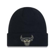 Metallic Badge Beanie Chibul New Era , Black , Unisex