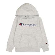 Geborduurde Logo Hoodie Champion , Gray , Heren