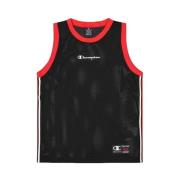 Zwarte Street Basketbal Tanktop Champion , Black , Heren