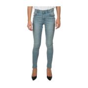 Lichtblauwe Skinny Jeans voor Dames YES ZEE , Blue , Dames