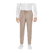 Beige Moderne Pasvorm Stretch Broek Antony Morato , Beige , Heren