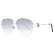 Zilveren Aviator Zonnebril voor Vrouwen Omega , Gray , Dames