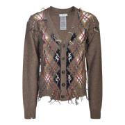 Stijlvolle Cardigan Maison Margiela , Brown , Heren