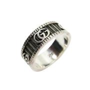 Pre-owned Silver rings Gucci Vintage , Gray , Dames