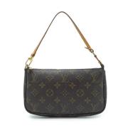 Pre-owned Leather handbags Louis Vuitton Vintage , Brown , Dames