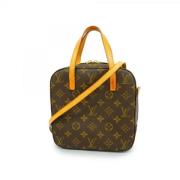 Pre-owned Fabric handbags Louis Vuitton Vintage , Brown , Dames