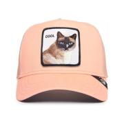 Cool Cat Trucker Cap Oranje Goorin Bros , Orange , Heren