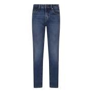 Mid Blue Straight Jasper Jeans 7 For All Mankind , Blue , Dames