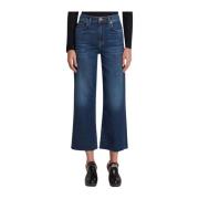 Cropped Jeans 7 For All Mankind , Blue , Dames