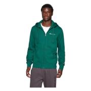 Groene Hoodie met Rits Champion , Green , Heren