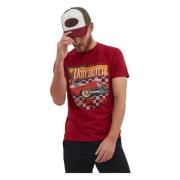 Granate Dinn Tee VON Dutch , Red , Heren