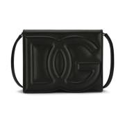 Zwarte Crossbody Tas Damesmode Dolce & Gabbana , Black , Dames