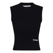 Stijlvolle TOP voor modeliefhebbers Jil Sander , Black , Dames