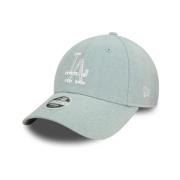 Celeste Dodgers Diamante Denim Pet New Era , Blue , Heren