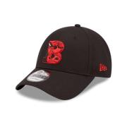 Zwarte Bulls Teamlogo Pet New Era , Black , Heren