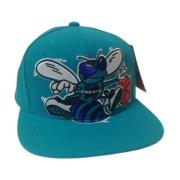 Turquoise Hornets NBA XL Logo Snapback Mitchell & Ness , Blue , Heren