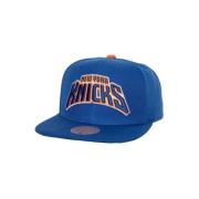 NBA Knicks Draft Snapback Pet Mitchell & Ness , Blue , Heren