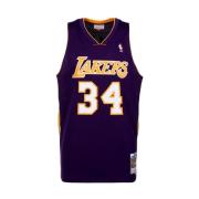 Paarse Lakers Shaquille O'Neal Jersey Mitchell & Ness , Purple , Heren