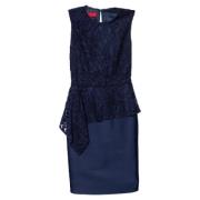 Pre-owned Cotton dresses Carolina Herrera Pre-owned , Blue , Dames