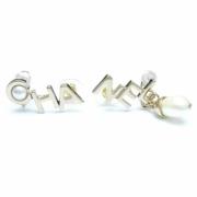 Pre-owned Metal chanel-jewelry Chanel Vintage , Gray , Dames