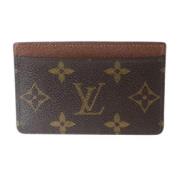 Pre-owned Fabric wallets Louis Vuitton Vintage , Brown , Unisex