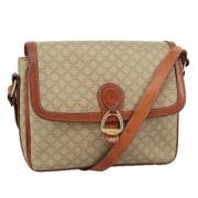 Pre-owned Canvas celine-bags Celine Vintage , Beige , Dames