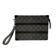 Pre-owned Fabric louis-vuitton-bags Louis Vuitton Vintage , Black , Da...