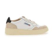 Stijlvolle Sneakers voor Dagelijks Gebruik Autry , Beige , Dames