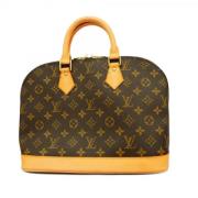 Pre-owned Canvas louis-vuitton-bags Louis Vuitton Vintage , Brown , Da...