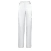 Cargo Broek Wit MVP wardrobe , White , Dames