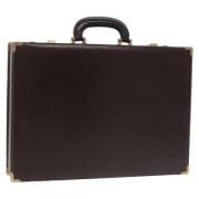 Pre-owned Leather travel-bags Loewe Pre-owned , Brown , Dames