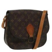 Pre-owned Canvas shoulder-bags Louis Vuitton Vintage , Brown , Dames