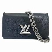 Pre-owned Leather louis-vuitton-bags Louis Vuitton Vintage , Black , D...